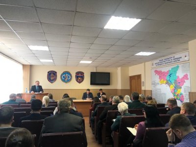 Заседание коллегии Министерства лесного хозяйства и пожарной безопасности Амурской области